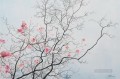 2月の現代の花の枝